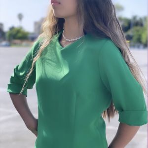 Marlen Boutique - מרלן בוטיק חולצות חולצת טי שירט green 
