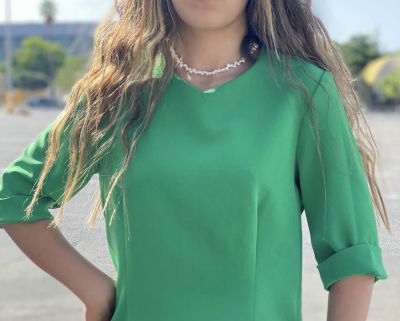 Marlen Boutique - מרלן בוטיק חולצות חולצת טי שירט green 